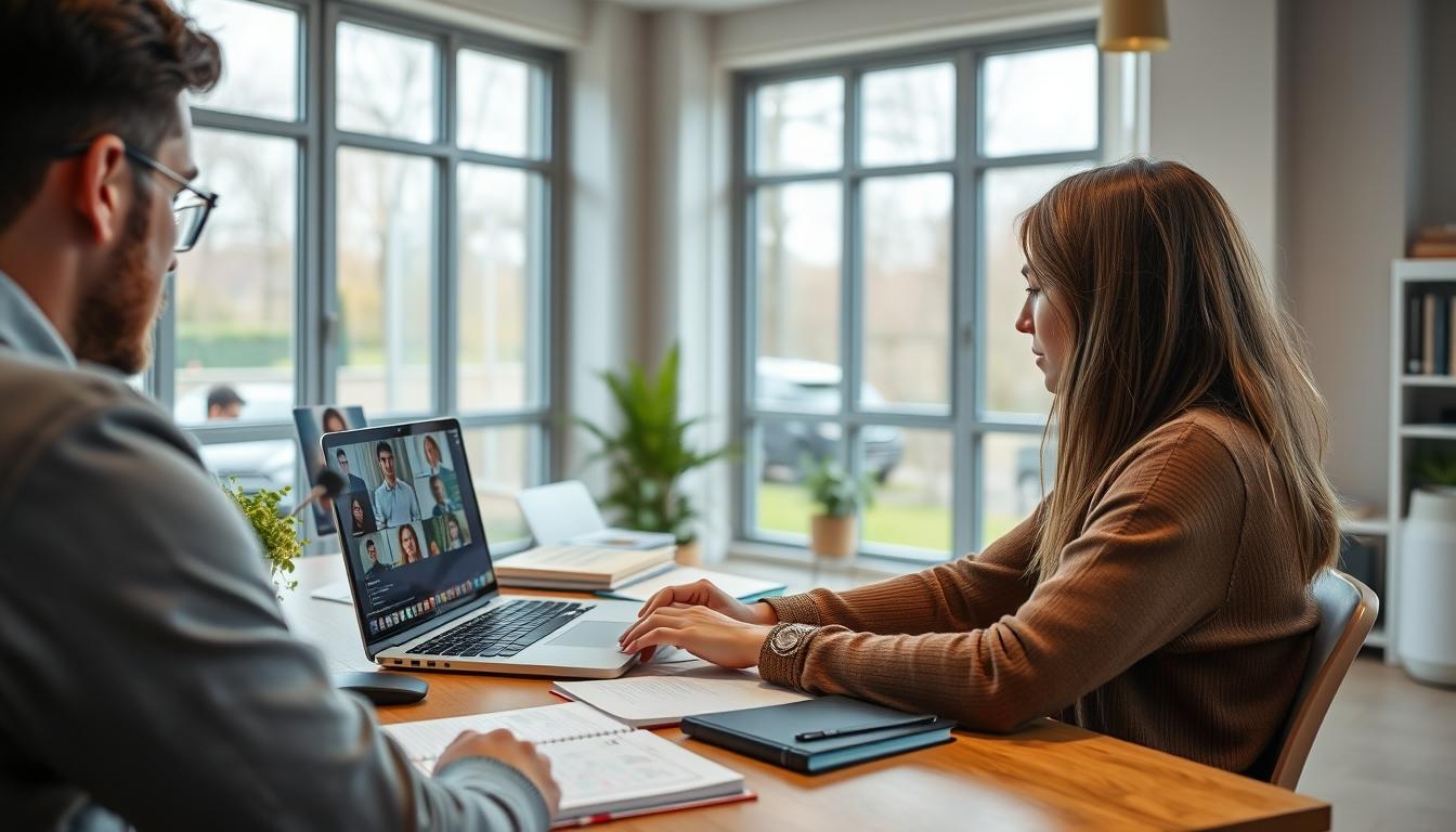 Students working in research laboratory